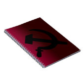 Hammer und Sichel Notizblock (Rechte Seite)