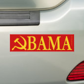 Hammer und Sichel Obama Autoaufkleber (Auf Auto)
