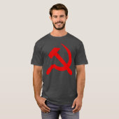 Hammer und Sichel (rot) T-Shirt (Vorne ganz)