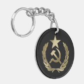 Hammer und Sichel Schlüsselanhänger (Vorderseite links)