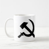 Hammer und Sichelikone Kaffeetasse (Links)