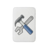 Hammer und Wrench Badematte (Vorderseite Vertikal)