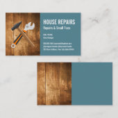 Hammer und Wrench | Bau Terminkarte (Vorne/Hinten)