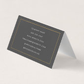 Hammer und Wrench | Bau Visitenkarten (Rückseite)