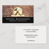 Hammer und Wrench | Buzz Saw / Holzkörner Visitenkarte (Vorne/Hinten)