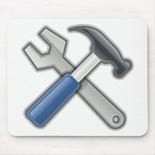 Hammer und Wrench Mousepad (Vorne)