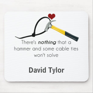 Hammer und Zap-Gurt Mousepad