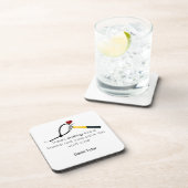 Hammer und Zap-Gurt Untersetzer (Rechte Seite)