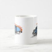 Hammer-unten Fernlastfahrer Kaffeetasse (Mittel)