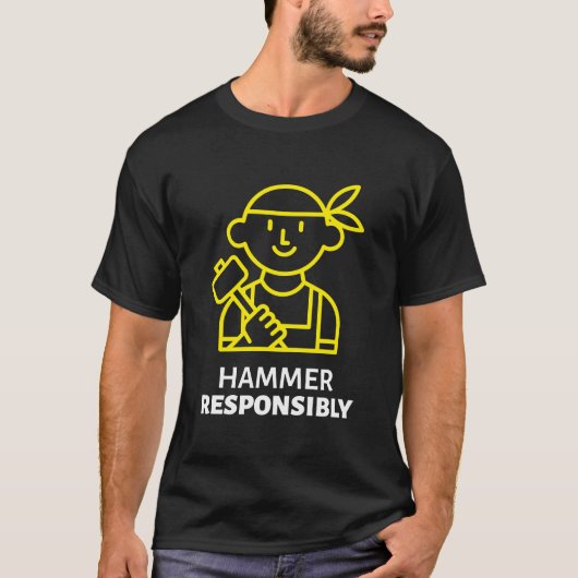 Hammer verantwortlich Hammer Time T-Shirt (Vorderseite)