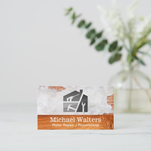 Hammer Wrench Drill | Zuhause-Reprateur Visitenkarte (Stehend Vorderseite)