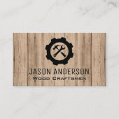 Hammer-Wrench-Logo | Blue Collar Visitenkarte (Vorderseite)