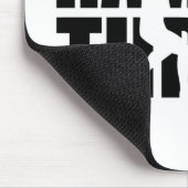 Hammer-Wurf Mousepad (Ecke)