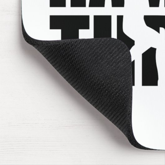 Hammer-Wurf Mousepad (Ecke)