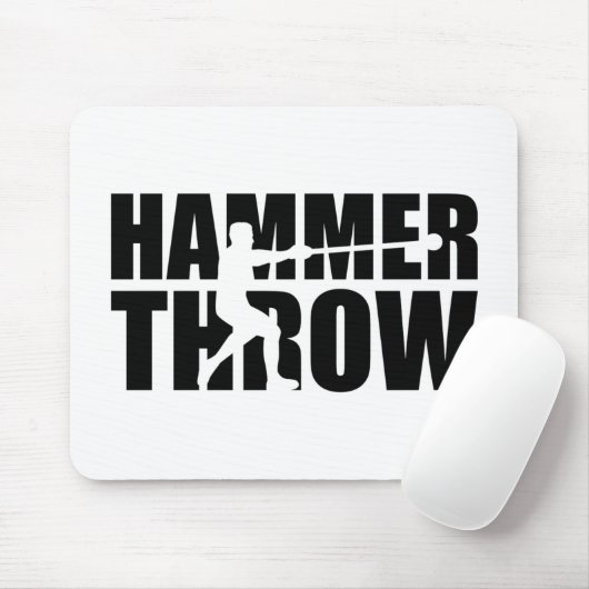 Hammer-Wurf Mousepad (Mit Mouse)