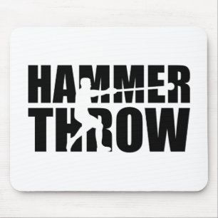 Hammer-Wurf Mousepad