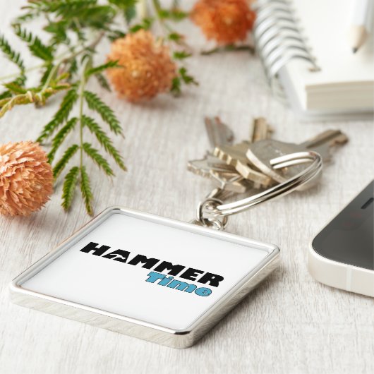 Hammer-Zeit Schlüsselanhänger (Seite)