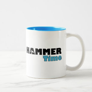 Hammer-Zeit Zweifarbige Tasse