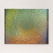 Hammered Multi-Colored Metal Muster Puzzle (Horizontal)