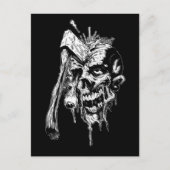 Hammered Skull Postkarte (Vorderseite)