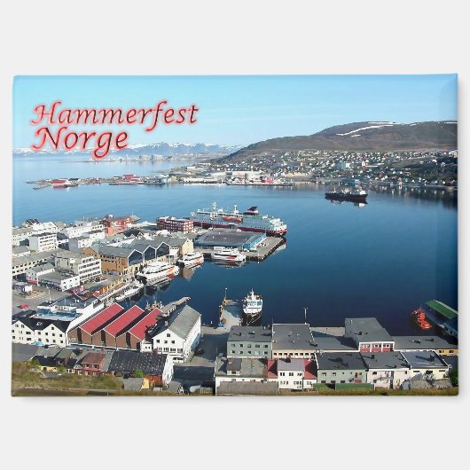 HAMMERFEST MAGNET (Vorderseite)