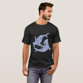 Hammerhai-Doodle T-Shirt (Vorne ganz)