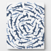 Hammerhai Fotoplatte (Vorderseite)