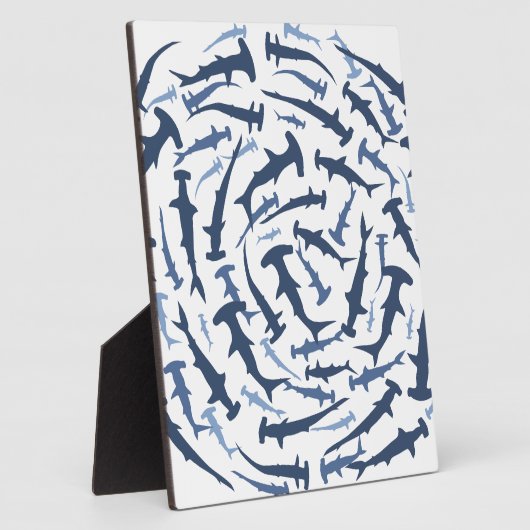 Hammerhai Fotoplatte (Seite)