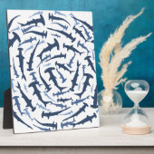 Hammerhai Fotoplatte (Seite)