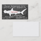 Hammerhai-Haifisch-Visitenkarte Visitenkarte (Vorne/Hinten)