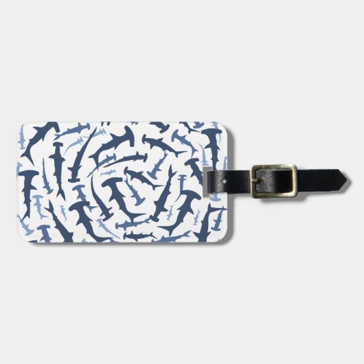 hammerhai Hammerhaihaifischsporttauchen Gepäckanhänger (Vorderseite horizontal)