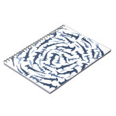 hammerhai Hammerhaihaifischsporttauchen Notizblock (Linke Seite)