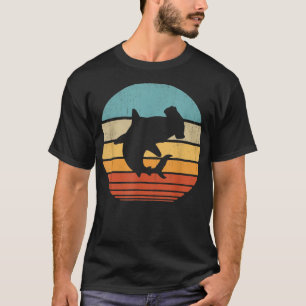 Hammerhai Retro Vintage 60er 70er Männer Frauen G T-Shirt