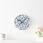 Hammerhai Runde Wanduhr (Zuhause)