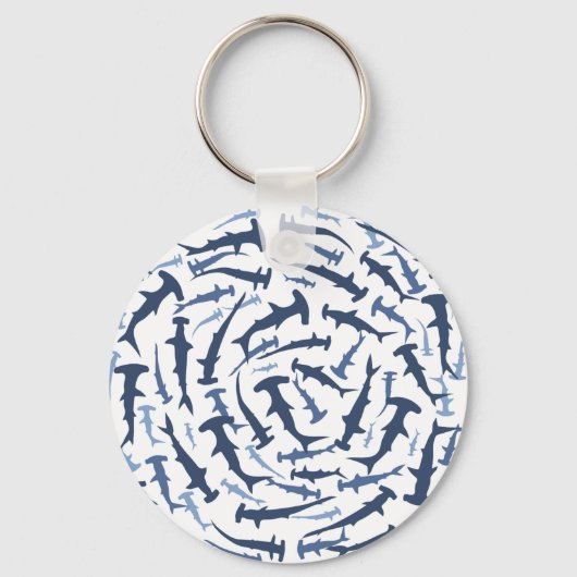 Hammerhai Schlüsselanhänger (Vorderseite)