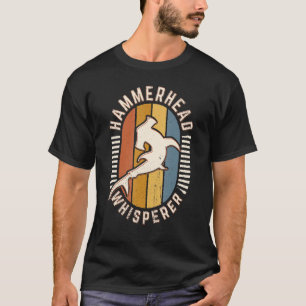 Hammerhai-Shark- Flüsterer Vintage Klassiker Retro T-Shirt