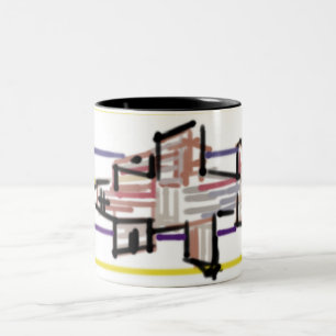 Hammerhai Sommerfreude Zweifarbige Tasse