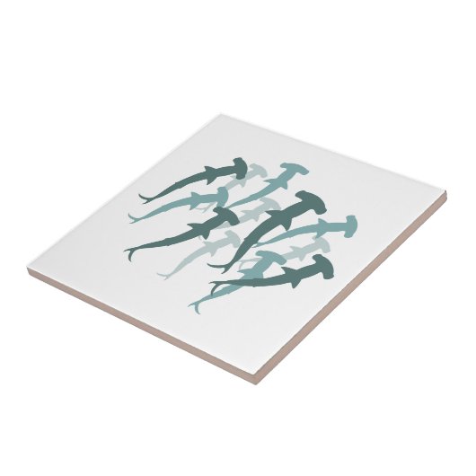 Hammerhaie Fliese (Seite)