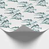 Hammerhaie Geschenkpapier (Ecke)