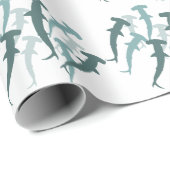 Hammerhaie Geschenkpapier (Rolleneckpunkt)