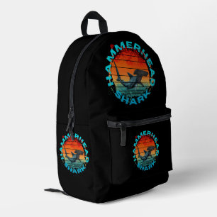 Hammerhaien-Fischer Angel-Liebhaber-Geschenk Bedruckter Rucksack