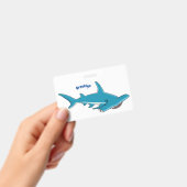 Hammerhead-Hai-Cartoon Ausweis (Handheld)