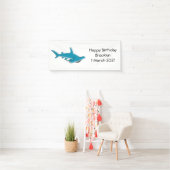 Hammerhead-Hai-Cartoon Banner (Insitu)