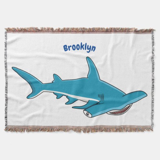 Hammerhead-Hai-Cartoon Decke (Vorderseite)
