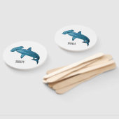 Hammerhead-Hai-Cartoon Fächer (Non-assembled)
