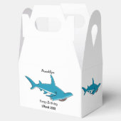 Hammerhead-Hai-Cartoon Geschenkschachtel (Geöffnet)