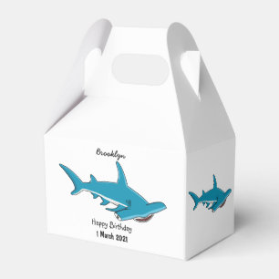 Hammerhead-Hai-Cartoon Geschenkschachtel
