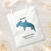 Hammerhead-Hai-Cartoon Geschenktütchen (Ausgeschnitten)