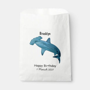 Hammerhead-Hai-Cartoon Geschenktütchen