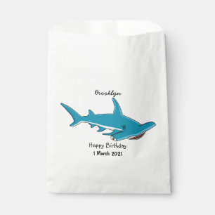 Hammerhead-Hai-Cartoon Geschenktütchen